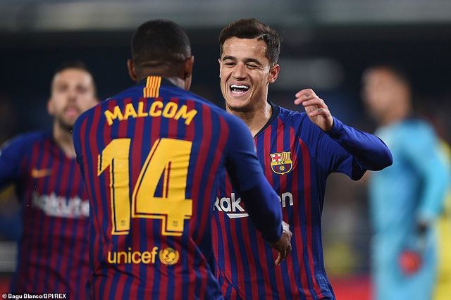 villarreal 4 4 barcelona messi suarez ghi ban o phut bu gio