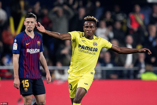 villarreal 4 4 barcelona messi suarez ghi ban o phut bu gio