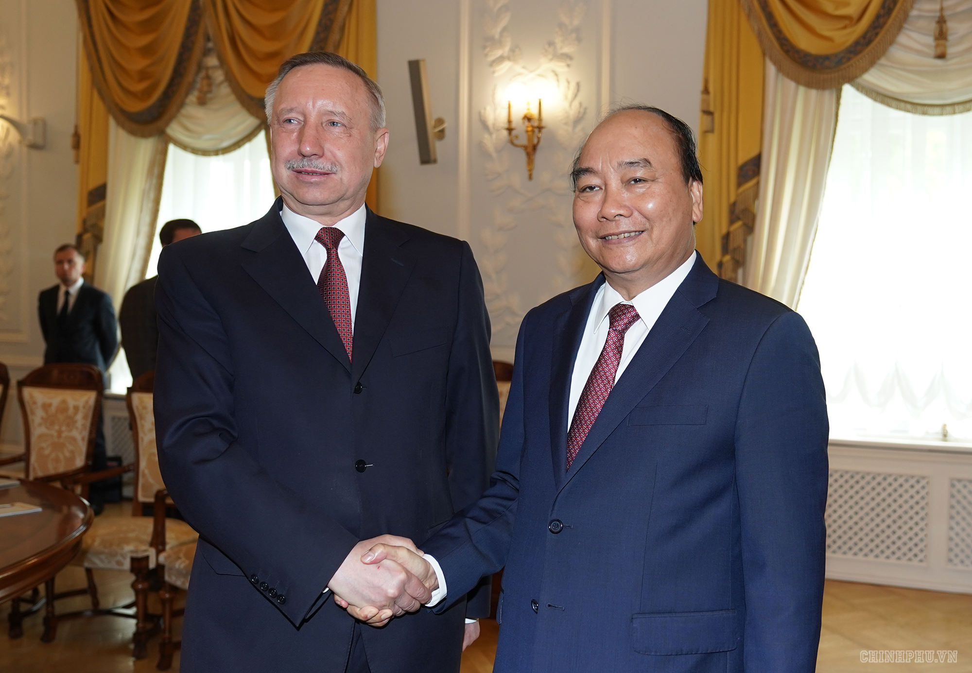 thu tuong gap quyen thong doc saint petersburg