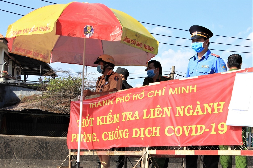TP HCM: Tạm dừng các chốt kiểm dịch phòng chống Covid-19 từ 17h ngày 1/6