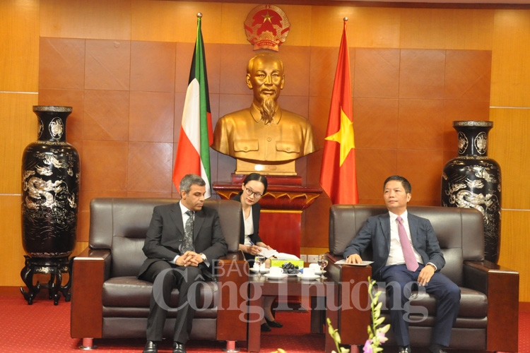 viet nam kuwait thuc day hop tac trong linh vuc dau khi