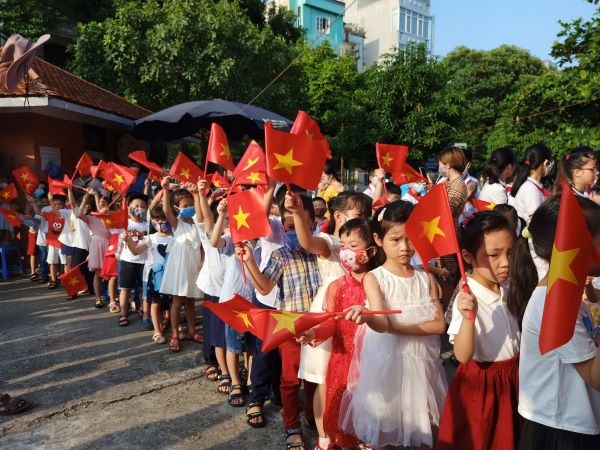 Lễ khai giảng ở ngôi trường có nhiều học sinh đặc biệt