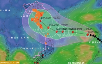 Bão số 5 đang di chuyển nhanh, dự báo có quỹ đạo và cường độ phức tạp