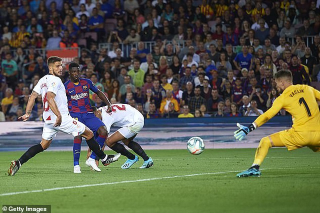messi va luis suarez ruc sang barcelona thang dam sevilla