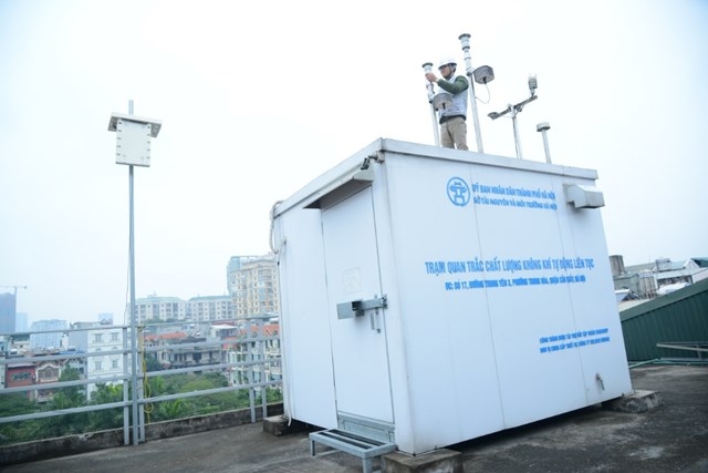 Hà Nội tăng cường năng lực quan trắc không khí