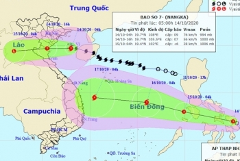 Bão số 7 đổ bộ khu vực Thái Bình - Nghệ An gây mưa lớn, áp thấp tiếp tục xuất hiện
