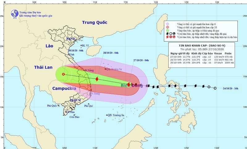 bao-so-9-giat-cap-17-huong-vao-da-nang-phu-yen-mien-trung-mua-lon