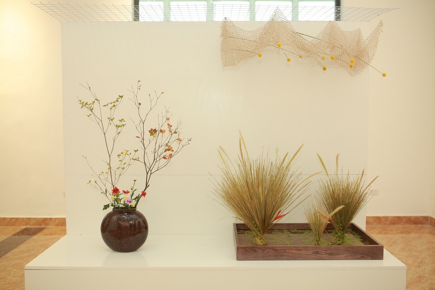 thuong thuc nghe thuat ikebana nhat ban giua long ha noi
