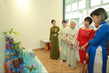 Thưởng thức nghệ thuật Ikebana Nhật Bản giữa lòng Hà Nội