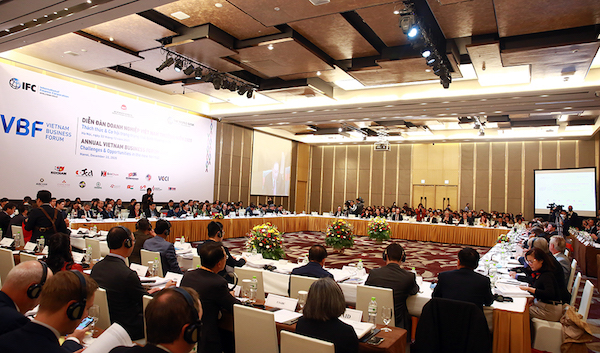 Tại Diễn đàn Doanh nghiệp (VBF) 2020,
