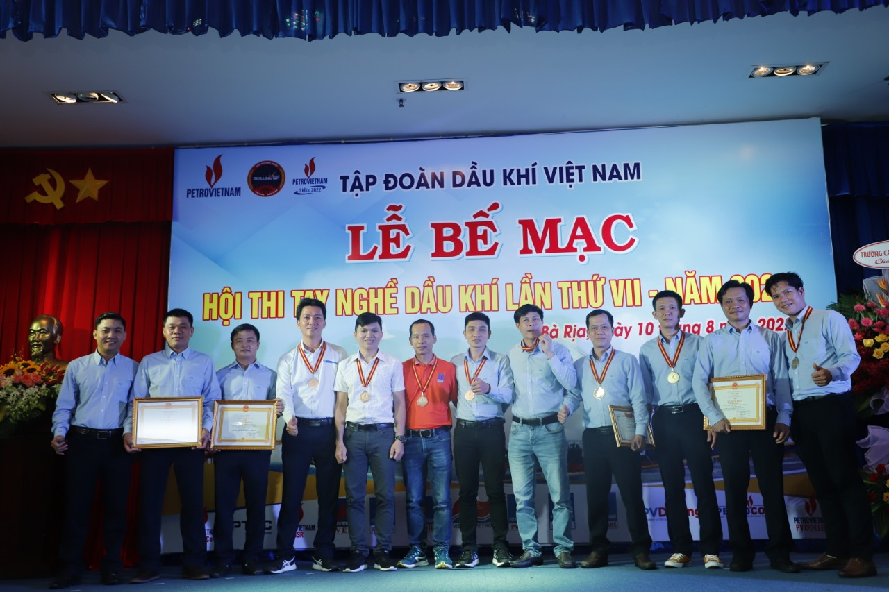 BSR giành nhiều giải cao tại Hội thi Tay nghề Dầu khí lần thứ VII