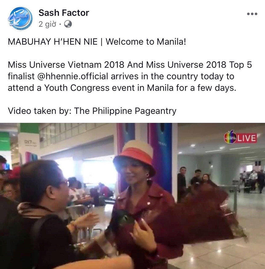 sao viet 12 hhen nie duoc bao chi va cong chung chao don khi den philippines