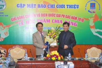 PV GAS tài trợ Giải Bóng chuyền vô địch quốc gia năm 2016