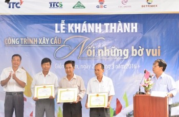 Thành Thành Công khánh thành 9 cây cầu dân sinh tại Bến Tre
