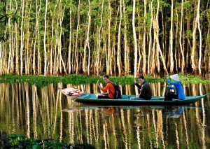 Về Gáo Giồng mùa nước nổi