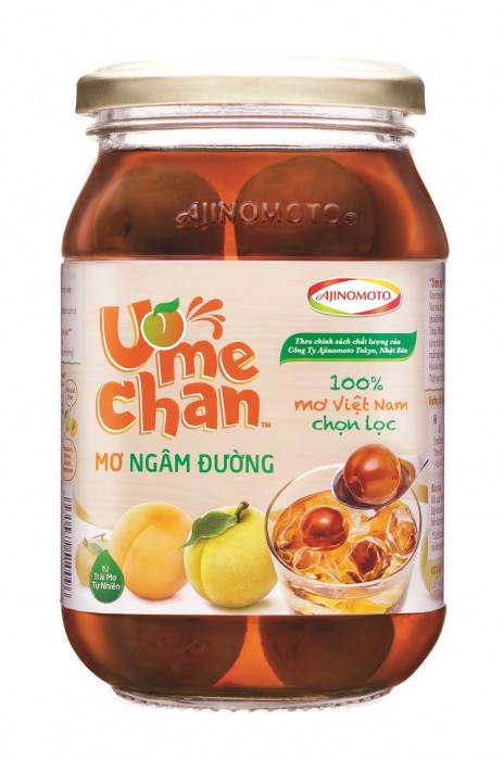 ajinomoto ra mat san pham mo ngam duong ume chan