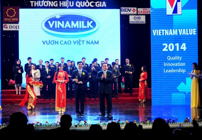 vinamilk quan tri cong ty tot nhat viet nam