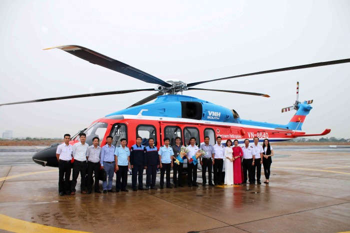 vnh south tiep nhan truc thang hien dai nhat viet nam