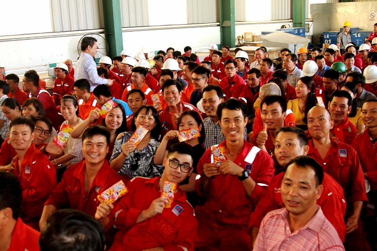 pv drilling to chuc chuc tet nguoi lao dong xuan canh ty 2020