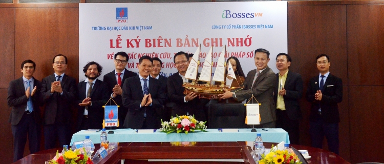 PVU cùng iBosses Việt Nam tăng cường hợp tác nghiên cứu, tư vấn, đào tạo về giải pháp số