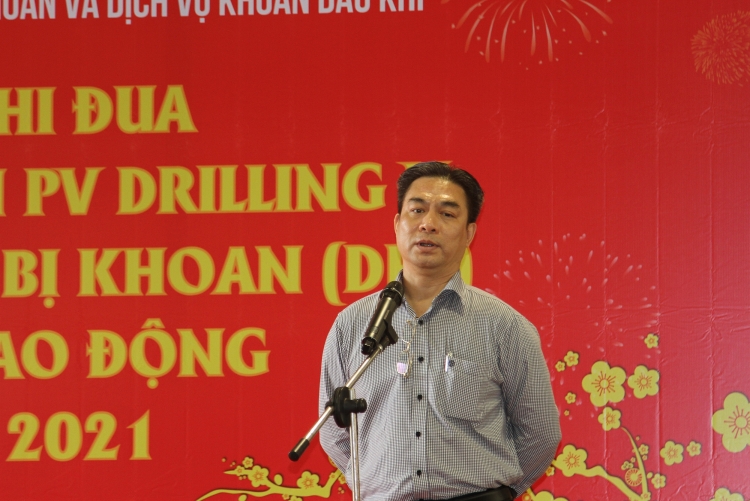 PV Drilling phát động thi đua cao điểm dự án đóng mới cụm thiết bị khoan (DES) và bảo dưỡng/tái khởi động giàn PV DRILLING V- chúc Tết NLĐ