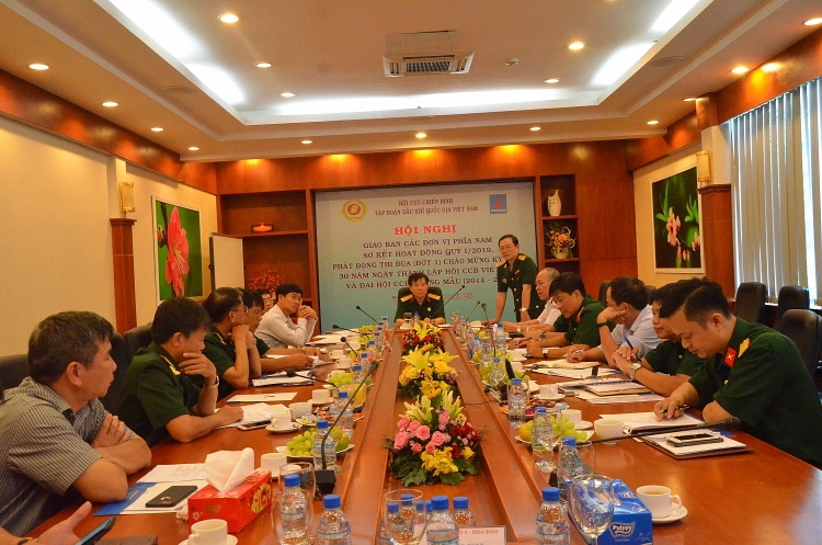 hoi ccb tap doan to chuc hoi nghi giao ban cac don vi phia nam quy i2019