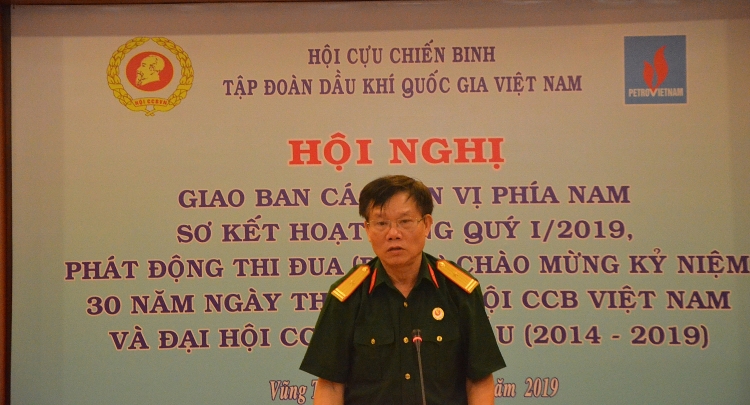 hoi ccb tap doan to chuc hoi nghi giao ban cac don vi phia nam quy i2019