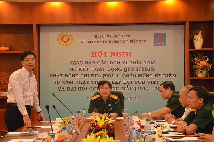hoi ccb tap doan to chuc hoi nghi giao ban cac don vi phia nam quy i2019
