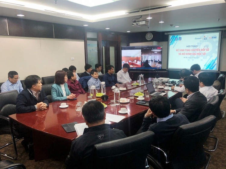 PVU tổ chức Hội thảo trực tuyến với chủ đề “Hệ sinh Thái chuyển đổi số và mô hình Đại học số”