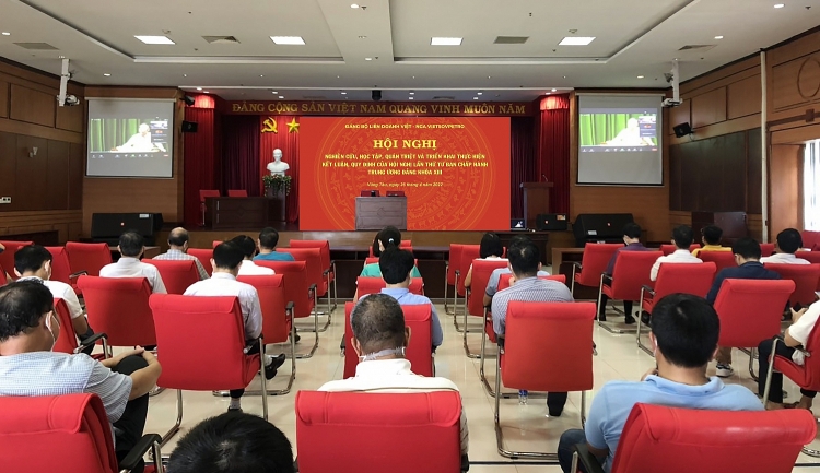 Đảng ủy Vietsovpetro tổ chức Học tập, quán triệt, triển khai thực hiện Kết luận, Quy định của Hội nghị lần thứ tư Ban Chấp hành Trung ương Đảng (khóa XIII) Đảng ủy Vietsovpetro tổ chức học tập, quán triệt, triển khai thực hiện Kết luận, Quy định của Hội nghị lần thứ tư Ban Chấp hành Trung ương Đảng (khóa XIII)