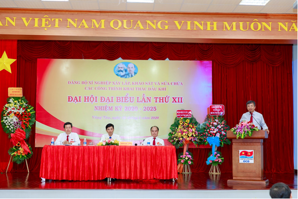 vietsovpetro dang bo xi nghiep xay lap to chuc dai hoi dai bieu lan thu xii nhiem ky 2020 2025