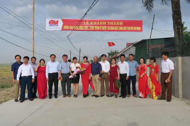 vietsovpetro khanh thanh cong trinh an sinh xa hoi tai hai duong nghe an