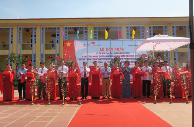 vietsovpetro khanh thanh cong trinh an sinh xa hoi tai hai duong nghe an