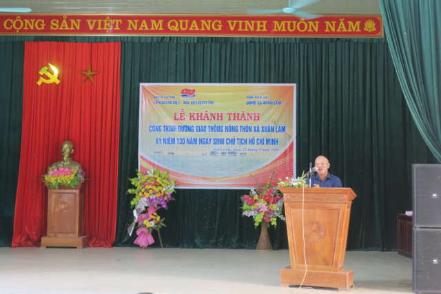 vietsovpetro khanh thanh cong trinh an sinh xa hoi tai hai duong nghe an