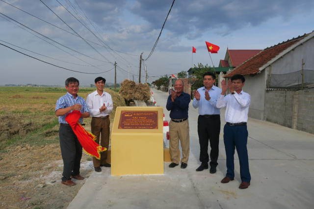 vietsovpetro khanh thanh cong trinh an sinh xa hoi tai hai duong nghe an