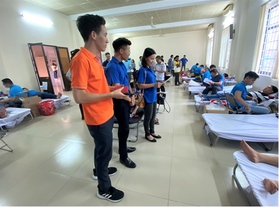 vietsovpetro tham gia chuong trinh hien mau nhan dao nam 2020