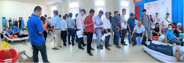 Vietsovpetro hưởng ứng chương trình hiến máu nhân đạo năm 2020 vietsovpetro tham gia chuong trinh hien mau nhan dao nam 2020