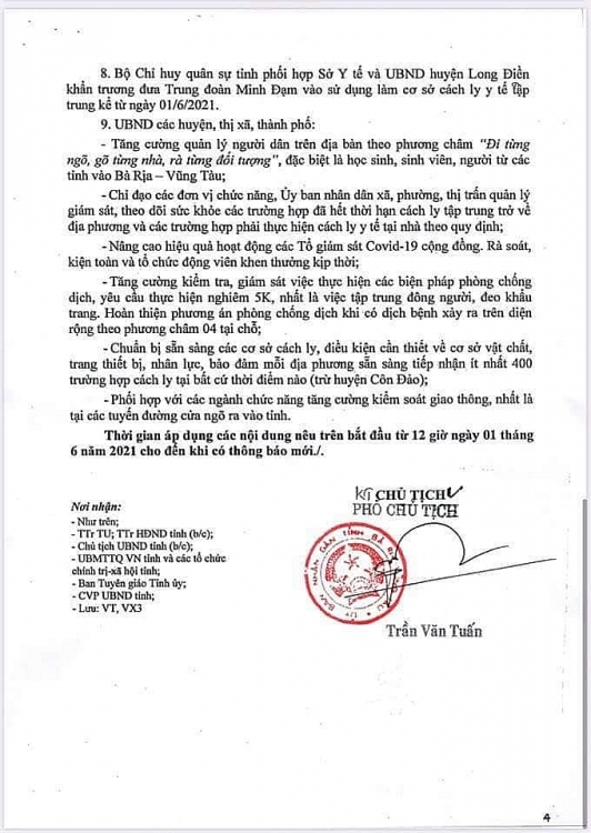 BR-VT tạm dựng nhiều hoạt động, trong đó có cấm tắm biển