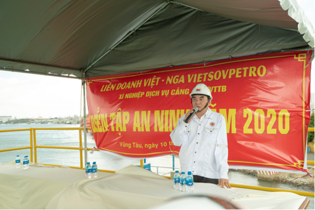 xi nghiep dich vu va cac don vi to chuc dien tap an ninh cang bien