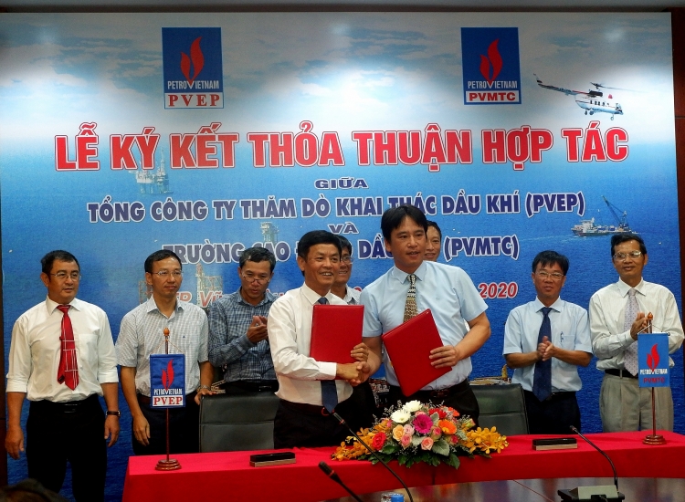 pvmtc va pvep ky ket thoa thuan hop tac