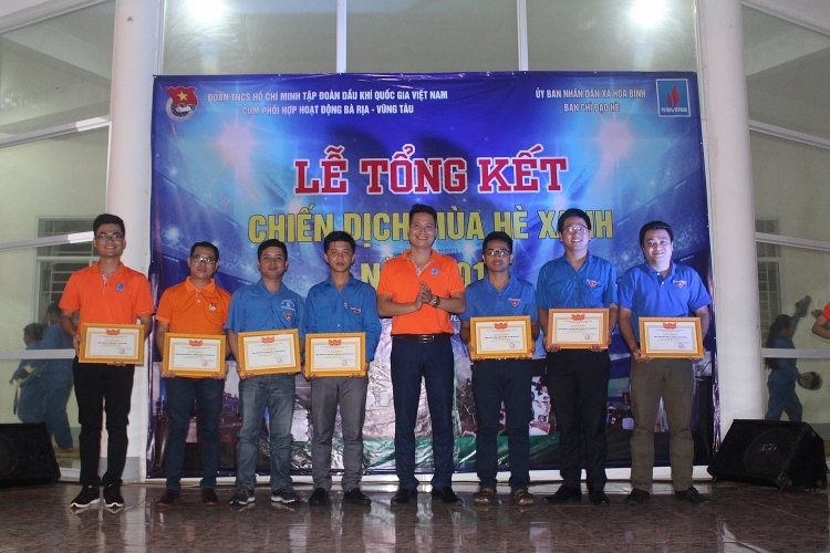 Cụm phối hợp hoạt động Bà Rịa - Vũng Tàu tổ chức Lễ Tổng kết Mùa hè xanh năm 2018 cum phoi hop hoat dong ba ria vung tau to chuc le tong ket mua he xanh nam 2018