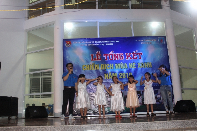 Cụm phối hợp hoạt động Bà Rịa - Vũng Tàu tổ chức Lễ Tổng kết Mùa hè xanh năm 2018 cum phoi hop hoat dong ba ria vung tau to chuc le tong ket mua he xanh nam 2018