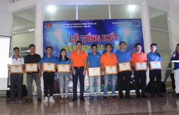 Cụm phối hợp hoạt động Bà Rịa - Vũng Tàu tổ chức Lễ Tổng kết Mùa hè xanh năm 2018