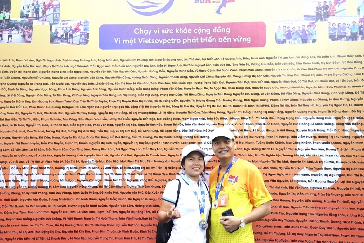Chạy Vì sức khỏe cộng đồng   Vì một Vietsovpetro phát triển bền vững