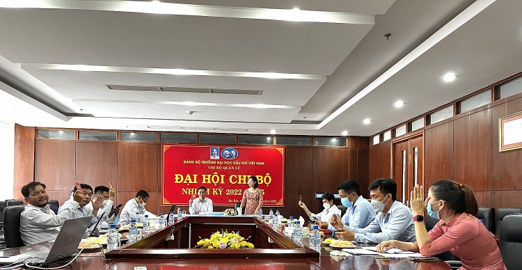 Chi bộ Quản lý Đảng bộ PVU tổ chức thành công Đại hội nhiệm kỳ 2022-2025