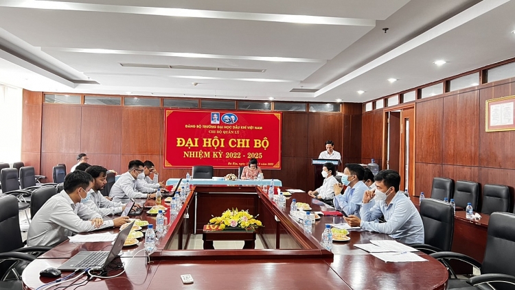 Chi bộ Quản lý Đảng bộ PVU tổ chức thành công Đại hội nhiệm kỳ 2022-2025