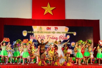 Vietsovpetro tổ chức Đêm hội trăng rằm cho các em thiếu nhi