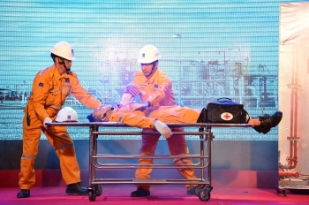 Hình ảnh ấn tượng tại Hội thi ATVSV giỏi lần VIII ngày đầu tiên