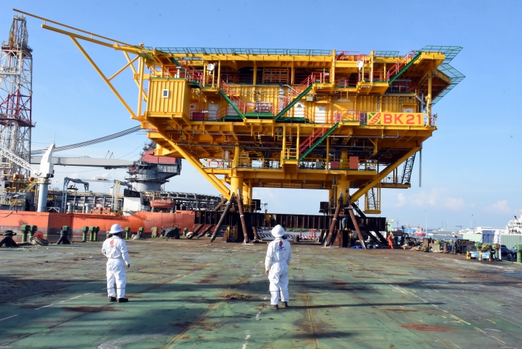 Vietsovpetro hoàn thành hạng mục Topside BK-21 đảm bảo an toàn, chất lượng, vượt tiến độ đề ra