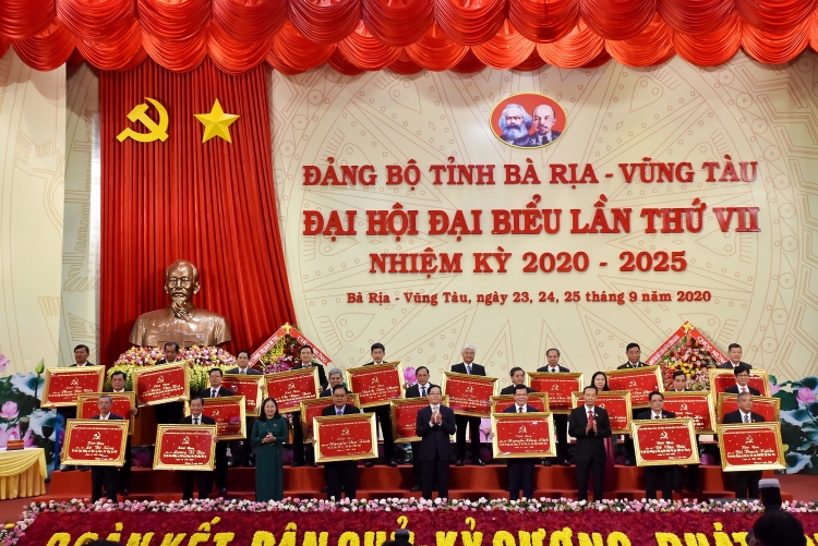 Bế mạc Đại hội Đảng bộ tỉnh Bà Rịa – Vũng Tàu lần thứ VII, nhiệm kỳ 2020 2025